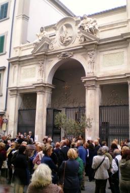 La chiesa armena di San Gregorio Illuminatore in via della Madonna     