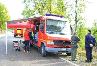 <b>SCOMPARSO </b>Daniele Nucci e (sopra) lunit&agrave; dei vigili del fuoco 