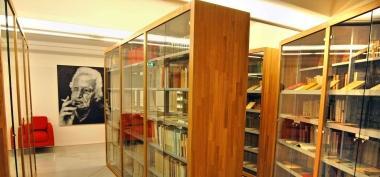 Linterno della biblioteca Marcesini di Agliana       