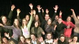 Alcuni attori della compagnia