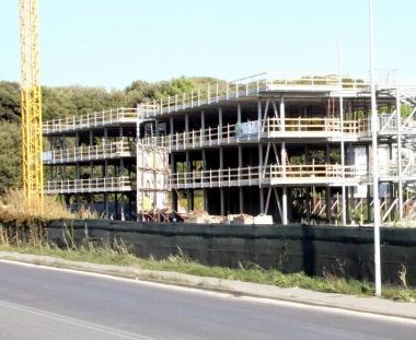 Un cantiere edile in una foto di repertorio 