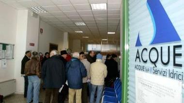 Gli uffici di Acque spa