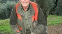 <b>LA COPPIA</b> Gaetano e Ringo “domano” un cinghiale