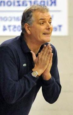 Il coach di Montale Andrea Capecchi     