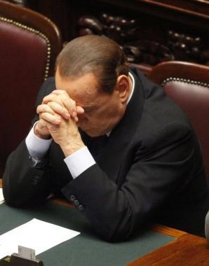 Silvio Berlusconi in Parlamento 