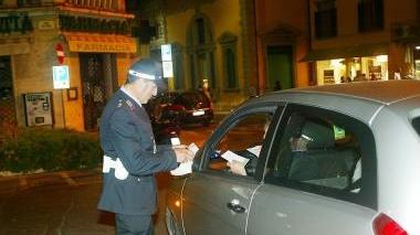 Una pattuglia della polizia municipale