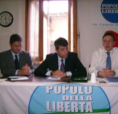 Da sinistra Ciampolini, Nascosti Baldini     