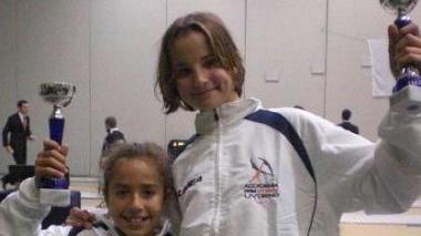 <b>FIAMME ORO. </b>Giorgia Marazzini e Valeria Bargagna in evidenza a Capannori