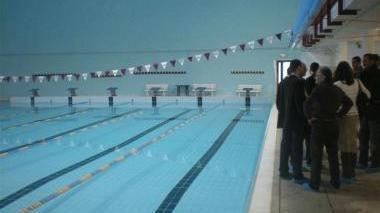 La vasca interna della piscina comunale di Pontedera