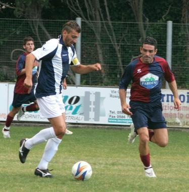 Iarrusso durante la partita contro il Camaiore 