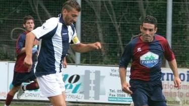 Iarrusso durante la partita contro il Camaiore