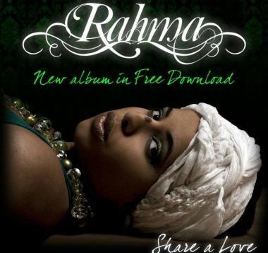 Rahma Hafsi sulla copertina dell’album “Share a Love”