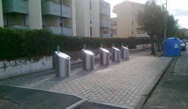 Marina di Pisa, in funzione tre nuove isole ecologiche interrate