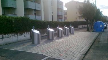 Marina di Pisa, in funzione tre nuove isole ecologiche interrate