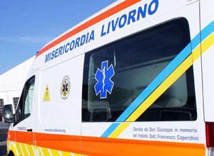 Travolta dal furgone pirata,donna in ospedale