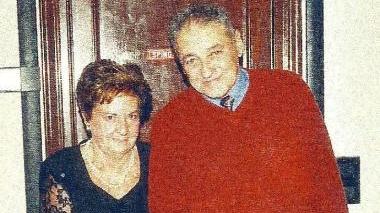 Anselmo e Giuliana festeggiano oggi e sessanta anni di matrimonio.