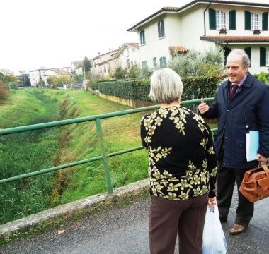 Il Rio fa paura ai fucecchiesi «L'alveo è pieno di vegetazione»