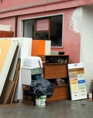Azienda danneggiata a Fiumaretta 