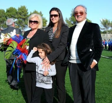 <b>GAVORRANO. </b>La famiglia Matteini col patron Mansi 