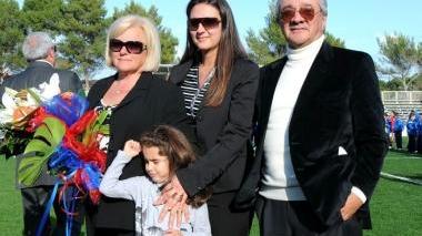 <b>GAVORRANO. </b>La famiglia Matteini col patron Mansi