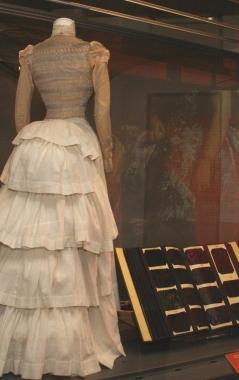 Una mostra al museo del tessuto  