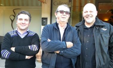 Da sinistra Stefano Innocenti, Lando Cappellini e Riccardo Vergombello 
