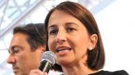 A destra Giulia Cogoli a sinistra Galimberti uno dei protagonisti di Dialoghi