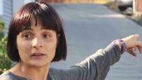 Da destra Elisa Maccioni Tamara Lunardi e Giuseppina Fedi che indica la perdita