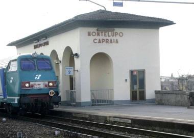 La stazione di Montelupo  