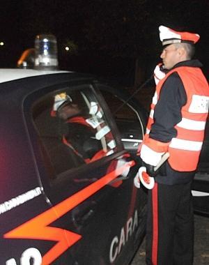 Una pattuglia di carabinieri