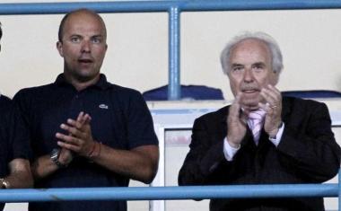 Il presidente Battini con Andrea Bottone 