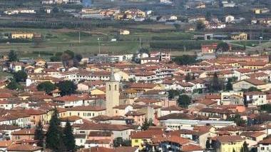Una veduta delle frazioni di Casalguidi e Cantagrillo