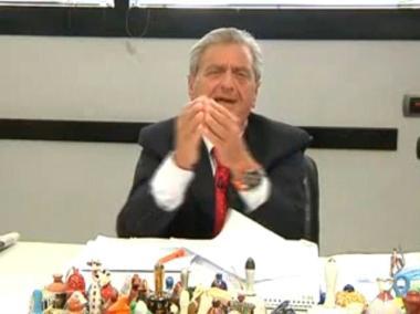<b>IL DIRETTORE</b> Capecchi in uno dei suoi editoriali  