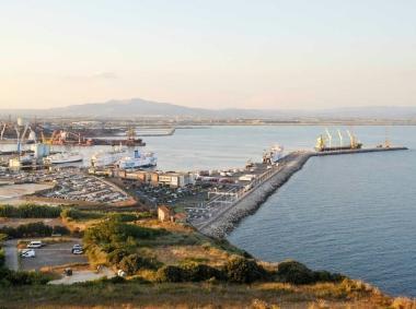 Poggio Batteria, dove dovr&agrave; essere realizzato il porto 