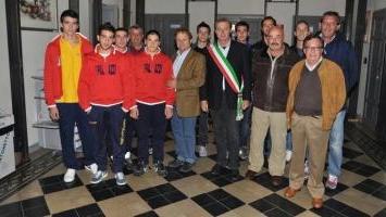 Dirigenti del Palazzi calcio premiati in Comune