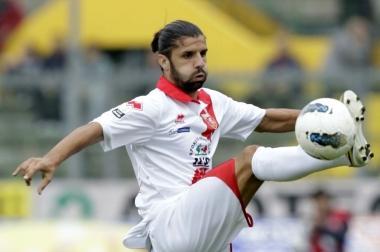<b>STOP.</b> Nicola Mancino controlla il pallone 
