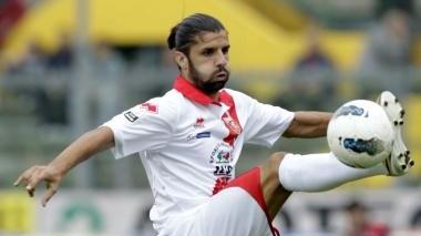 <b>STOP.</b> Nicola Mancino controlla il pallone