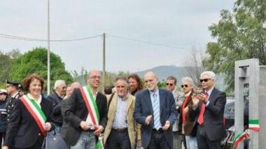 La stazione ecologica inaugurata a Calcinaia insieme a Vicopisano