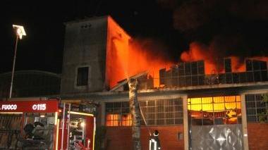 L’incendio alla Gefitex di via Bari del 2 ottobre