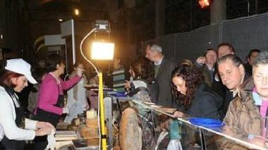 La presentazione del Desco e uno stand della passata edizione