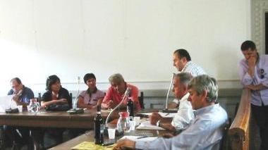 Una recente assemblea della Comunità Montana