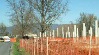Un cantiere nel Capannorese (Vip)