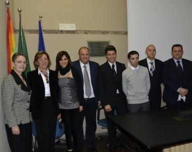 <b>MAGGIORDOMI.</b> Il gruppo dei partecipanti 