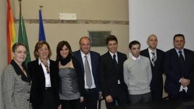 <b>MAGGIORDOMI.</b> Il gruppo dei partecipanti