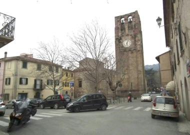 Il centro di Calci  