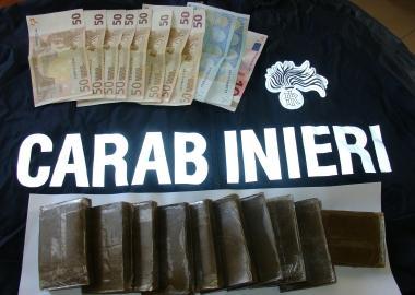 La droga sequestrata