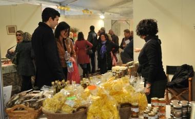 Uno stand delledizione 2011 della Mostra mercato   