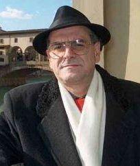 A sinistra lartista Paolo Gubinelli A destra Roberto Carifi  
