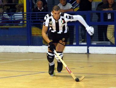 <b>FUCILIERE.</b> Davide Motaran, autore di una tripletta 