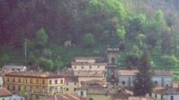 Una veduta di Bagni di Lucca
